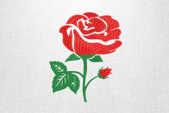 Blooming Rose Embroidery Design Review for Merch