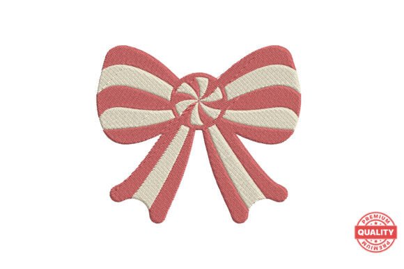 Candy Cane Bow Embroidery: A Seller’s Review