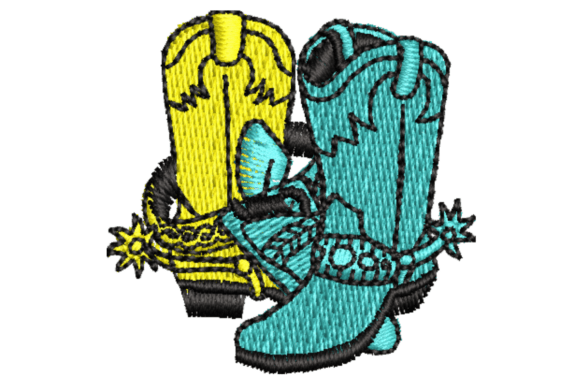 Cowboy Boots Embroidery Design Review