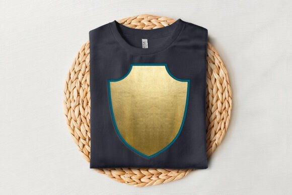 Crest Shield Applique for Boutique Sweatshirts