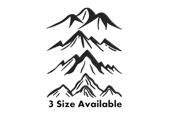 Mountain Outline Embroidery Design Review