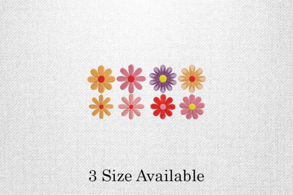 Review: Colorful Daisy Embroidery Design Set