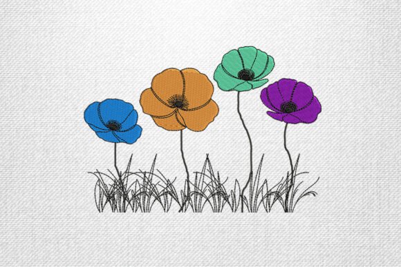 Review: Colorful Floral Garden Embroidery for Holiday Sales