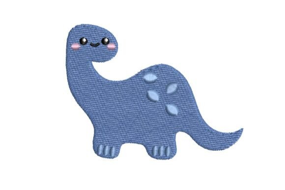 Review: Cute Apatosaurus Dinosaur Embroidery Design