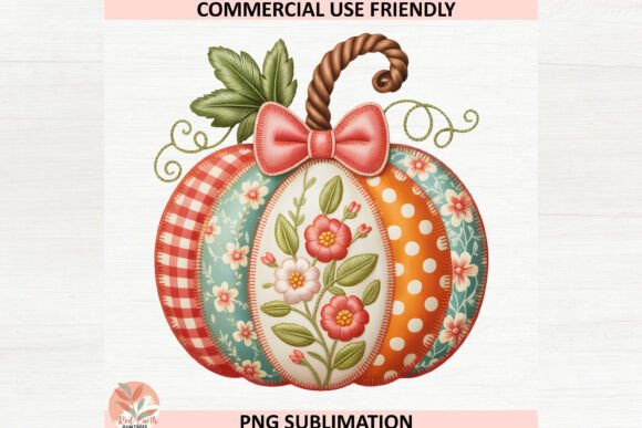 Review: Faux Floral Embroidery Pumpkin Patchwork