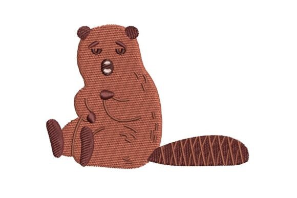 Review: Lazy Beaver Embroidery Design for Makers