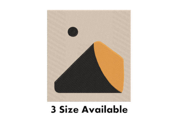 Review: Minimal Sun Mountain Embroidery Art for Holiday Sales