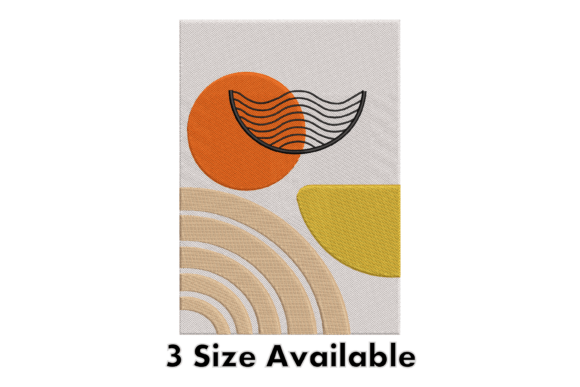 Review: Modern Abstract Lines Embroidery File