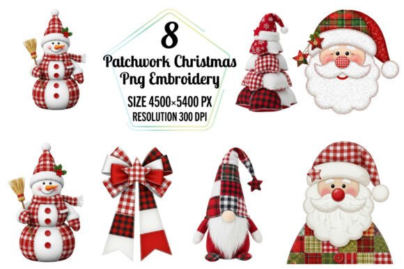 Review: Patchwork Christmas Embroidery Bundle for Merch