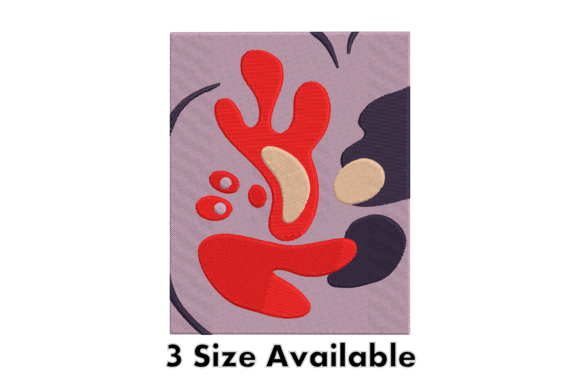 Reviewing Abstract Colorful Embroidery Design for Merch