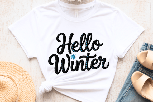 Reviewing Hello Winter PNG Embroidery Style