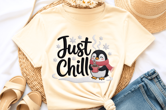Reviewing Just Chill PNG Cute Penguin Embroidery