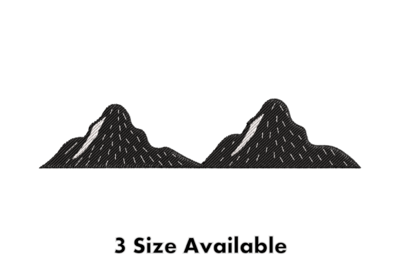 Reviewing Mountain Landscape Embroidery File