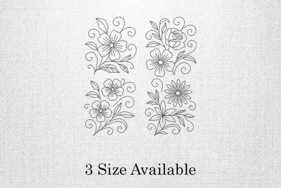 Reviewing Swirl Floral Outline Embroidery Set for Business
