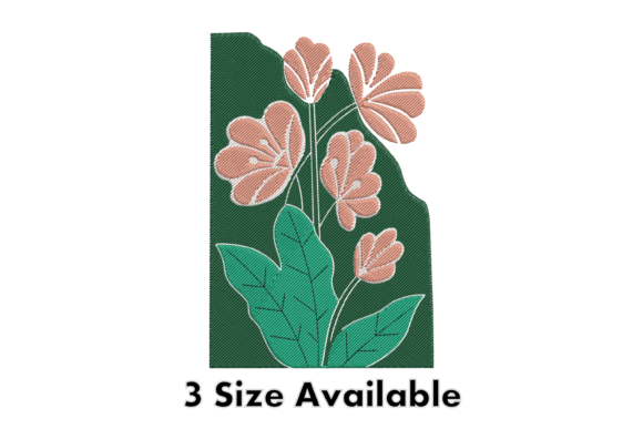 Reviewing the Floral Leaf Modern Embroidery Design