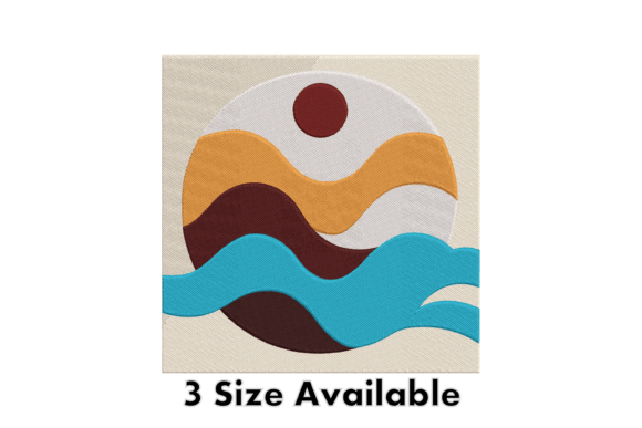 Reviewing the Ocean Sunset Embroidery Design for Real Use