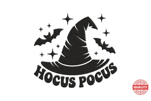 Reviewing Witches Hat Halloween Quotes Embroidery