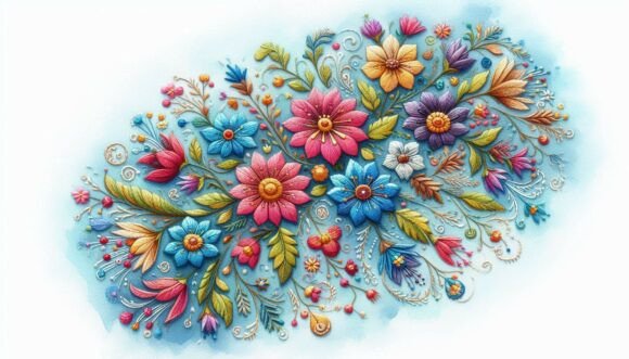 Traditional Flower Embroidery: A Designer’s Review
