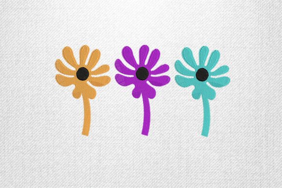 Triple Flower Embroidery Design Review