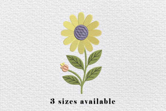 Yellow Daisy Embroidery Design Review
